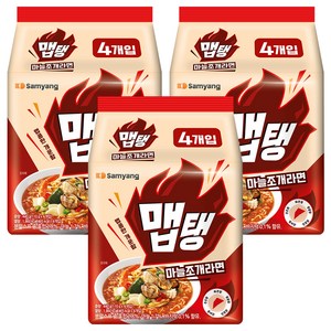 맵탱 마늘조개라면 110g, 12개