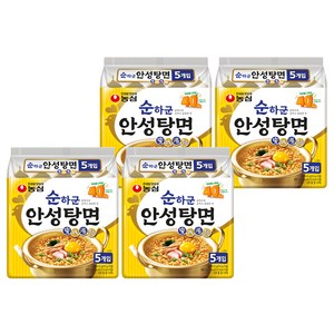 안성탕면 순하군 125g, 20개