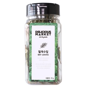 딜리셔스마켓 월계수잎 향신료, 25g, 1개