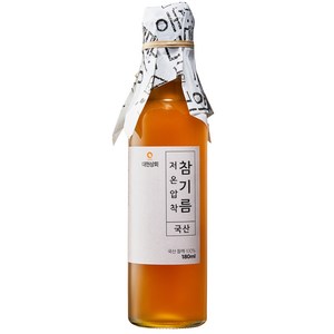 50년전통대현상회 저온압착 참기름, 1개, 180ml