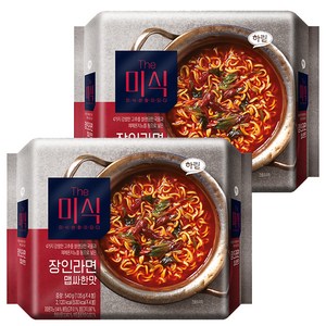 더미식 장인라면 맵싸한 맛 135g, 8개