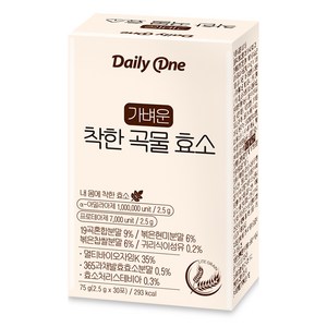 데일리원 가벼운 착한 곡물 효소 30p, 75g, 1개