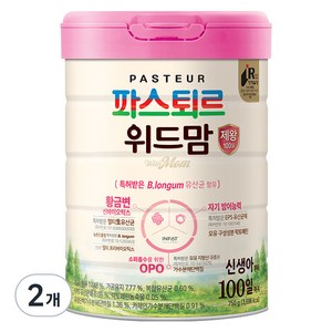 파스퇴르 위드맘 제왕 100일, 750g, 2개