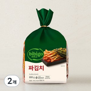 비비고 파김치, 800g, 2봉