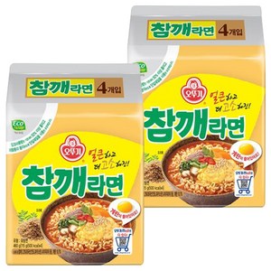 오뚜기 참깨라면 115g, 8개