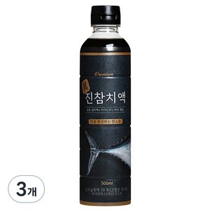 서림식품 프리미엄 진참치액, 500ml, 3개