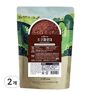 흥국에이치메이드 초코파우더, 1kg, 1개입, 2개, 1000g