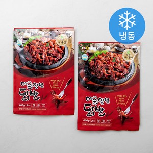 푸드밀리 매운양념닭발 (냉동), 400g, 2개