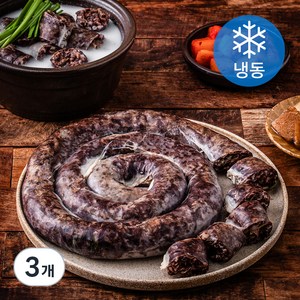 순대애빠지다 진 전통순대 (냉동), 1kg, 3개