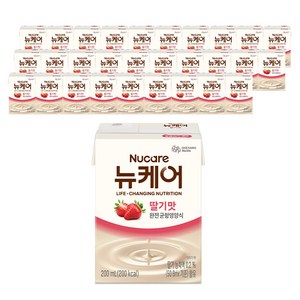 뉴케어 딸기맛 완전균형영양식, 200ml, 30개