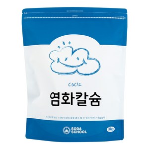 소다스쿨 염화칼슘 리필, 3kg, 1개