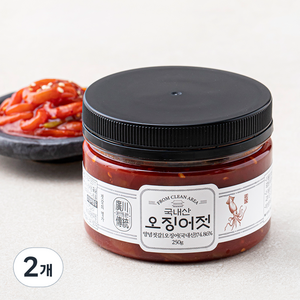 광천수산 오징어젓, 250g, 2개