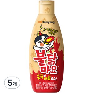 삼양 불닭마요 소스, 250g, 5개