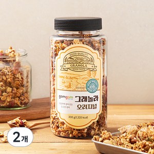 곰곰 그래놀라 오리지널, 300g, 2개