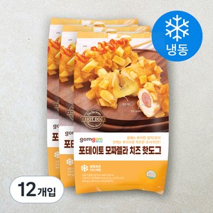 곰곰 포테이토 모짜렐라 치즈 핫도그, 100g, 12개입