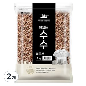 더담은 맛있는 수수, 1kg, 2개