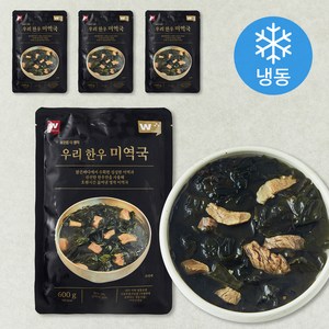 외갓집 더명작 우리한우 미역국 (냉동), 600g, 4개입