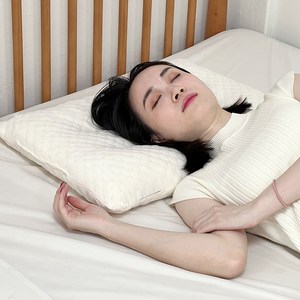 일상나눔 라텍스 소프트 베개, 화이트, 2개