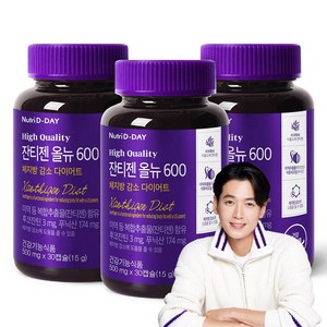 뉴트리디데이 잔티젠 올뉴 600 15g, 30정, 3개