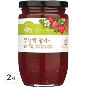 복음자리 무농약 딸기쨈, 500g, 2개