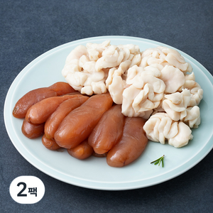 올망 명태알 + 대구곤이 (냉장), 400g, 2팩