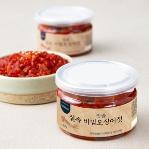 입술 실속 비빔오징어젓, 150g, 2개