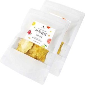 아름다운정성 하루워터 파인애플칩, 2개, 50g