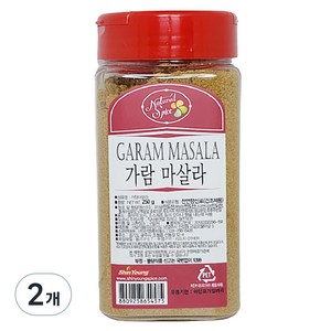 내츄럴스파이스 가람마살라, 250g, 2개