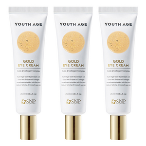에스엔피 유스 에이지 골드 아이크림, 25ml, 3개