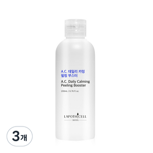 라포티셀 AC 데일리 카밍 필링 부스터, 200ml, 3개