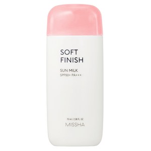 미샤 올 어라운드 세이프 블록 소프트 피니쉬 선밀크 SPF50+ PA+++, 70ml, 1개