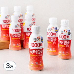 요플레 1000배 닥터캡슐 플레인, 130ml, 24개