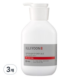 일리윤 울트라 리페어 로션, 350ml, 3개