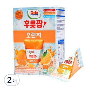 돌 후룻팝 오렌지, 496ml, 2개