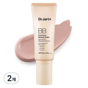 닥터자르트 더메이크업 프리미엄 뷰티 밤 SPF50+ PA+++, 40ml, 페어라이트, 2개