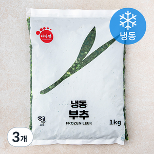 마당발 부추 (냉동), 1kg, 3개