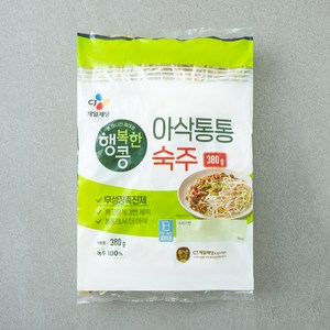 CJ제일제당 행복한콩 아삭통통 숙주, 380g, 1개