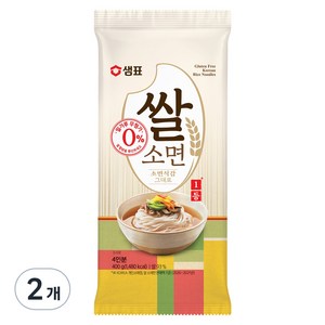 샘표 쌀 소면, 400g, 2개