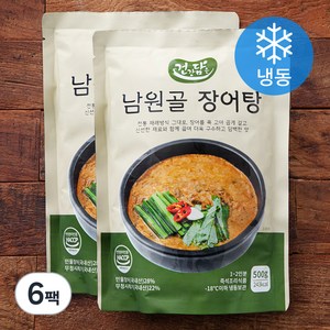 건강담은 남원골 장어탕 1~2인분 (냉동), 500g, 6팩