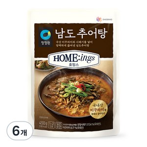 호밍스 남도추어탕, 450g, 6개