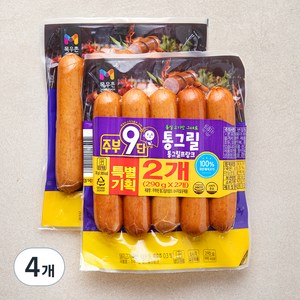 목우촌 주부9단 통그릴 프랑크, 290g, 4개