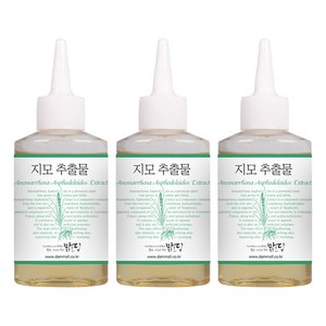 맑을담 지모추출물, 50ml, 3개