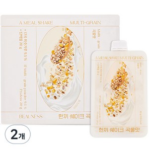 뷰니스 한끼 쉐이크 곡물맛 5p, 200g, 2개