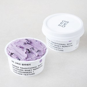 그릭오 블루베리 그릭 요거트, 100g, 2개입, 1개