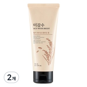 더페이스샵 미감수 브라이트 쌀겨 페이셜 클렌징 폼, 150ml, 2개