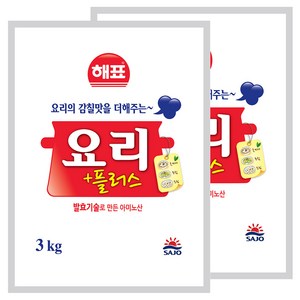 해표 요리플러스, 3kg, 2개