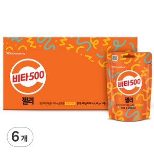 비타500 광동 젤리, 480g, 6개