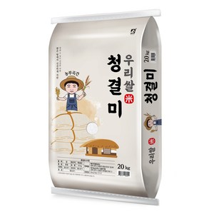 농부곡간 2024년산 햅쌀 우리쌀 백미, 상등급, 20kg, 1개