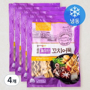 곰곰 쫄깃한 꼬치어묵 (냉동), 600g, 4개