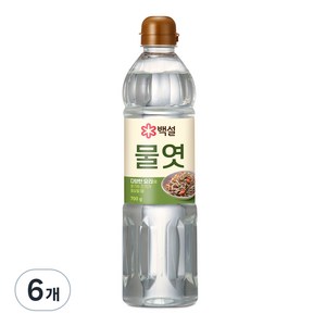 백설 물엿, 6개, 700g